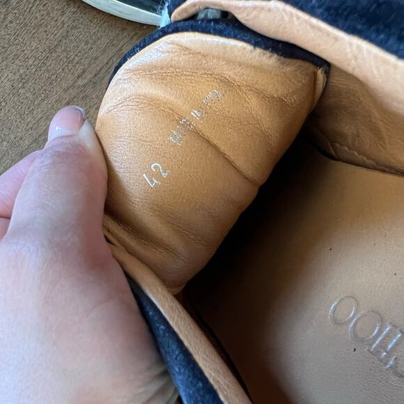 Jimmy Choo Navy Blue Portman Sneakers EU 42 - Picture 3 of 9